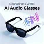 Next-Gen Electrochromic Smart Audio Glasses | 4-Level Adjustable Tint Lenses, Touch Control Bluetooth Music, Live Translation & Hands-Free Calls - Image 4