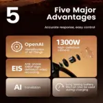 13MP Camera Smart Glasses | Multi-functional AI Eyeglasses - Image 2