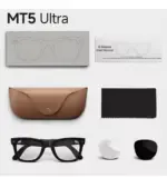 Long-Lasting AI Translation Glasses + External Power Module – Bluetooth Smart Interpreter Eyewear - Image 2