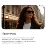 Long-Lasting AI Translation Glasses + External Power Module – Bluetooth Smart Interpreter Eyewear - Image 18