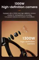 AI Smart Sunglasses with 13MP Camera, Image Stabilization & Real-Time Translation, AI Object Recognition Glasses - Image 4