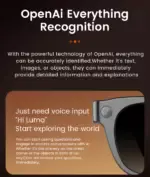 AI Smart Sunglasses with 13MP Camera, Image Stabilization & Real-Time Translation, AI Object Recognition Glasses - Image 7