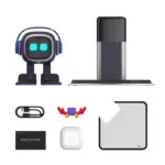 EMOPET EMO AI Desk Robot | Emotional Interactive Companion with 1000+ Expressions, Voice & Face Recognition, Smart Home Control, Auto-Charging - Image 8