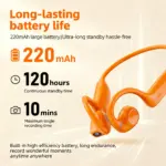 Smart Earphones with 8MP AI Translation Camera for Photo & Video Recording, IP65 Waterproof Rating - Image 10