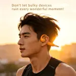 Smart Earphones with 8MP AI Translation Camera for Photo & Video Recording, IP65 Waterproof Rating - Image 5