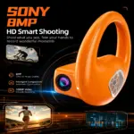 Smart Earphones with 8MP AI Translation Camera for Photo & Video Recording, IP65 Waterproof Rating - Image 7