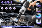 4-in-1 Cordless Handheld Vacuum Cleaner for Car & Home – Portable Vacuum, Air Duster & Pump - Image 2