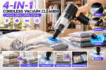 4-in-1 Cordless Handheld Vacuum Cleaner for Car & Home – Portable Vacuum, Air Duster & Pump - Image 7